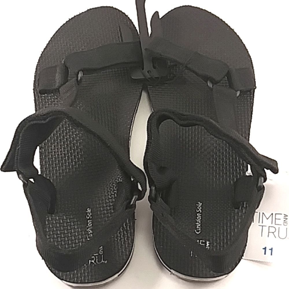 Sandals Women's Hiking Fully Adjustable Fit Hook and Loop Closure Black size 11 - Picture 2 of 10
